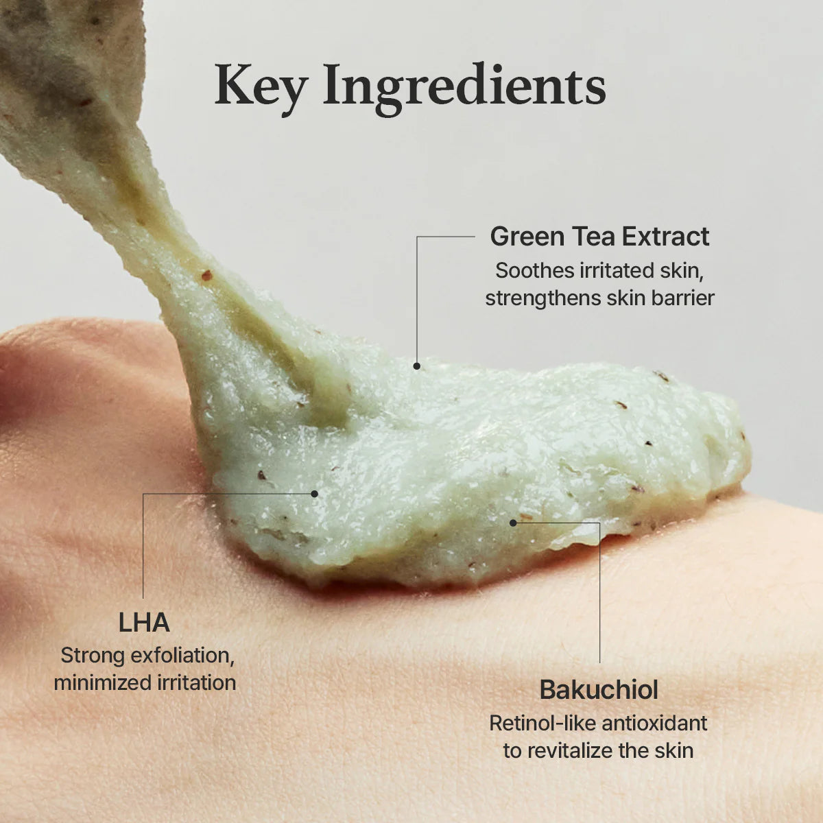 [ARENCIA] Green Tea + LHA Deep Pore Rice Cake Cleanser 150g