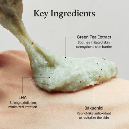 [ARENCIA] Green Tea + LHA Deep Pore Rice Cake Cleanser 150g