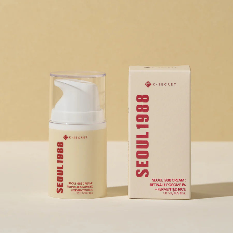 [KSECRET] SEOUL 1988 Cream : Retinal Liposome 1% + Fermented Rice