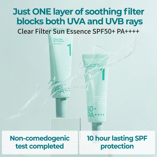 NUMBUZIN NO. 1 CLEAR FILTER SUN ESSENCE SPF 50+ PA ++++ DUO