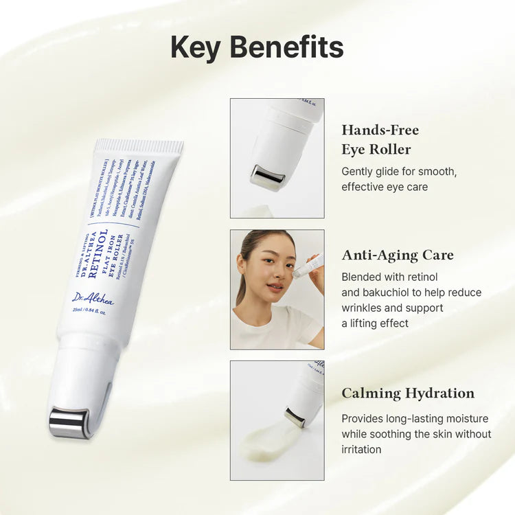 [Dr.Althea] Retinol Flat Iron Eye Roller 25ml