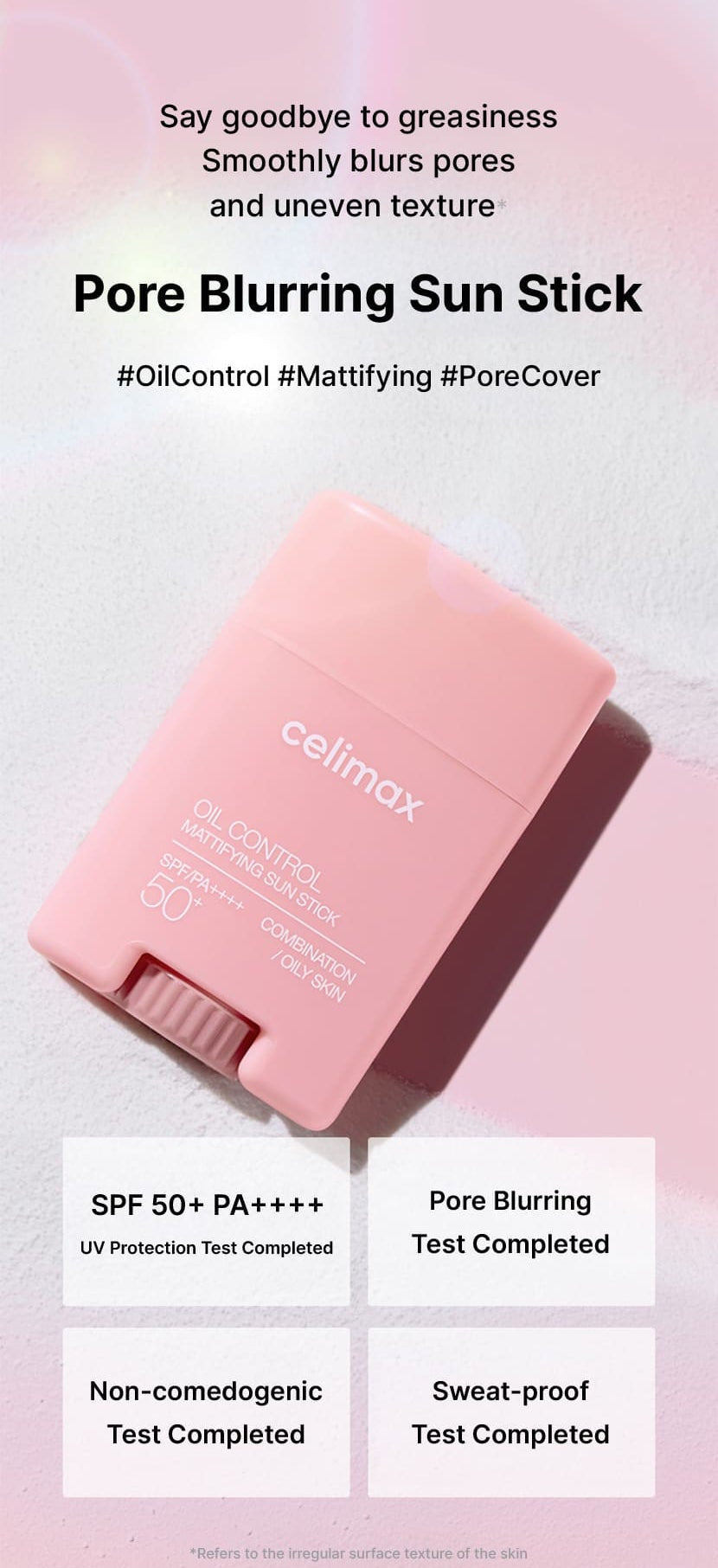 celimax Oil Control Mattifying Sun Stick SPF 50+ / PA++++