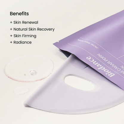 BIODANCE REJUVENATING CAVIAR PDRN REAL DEEP MASK 4EA