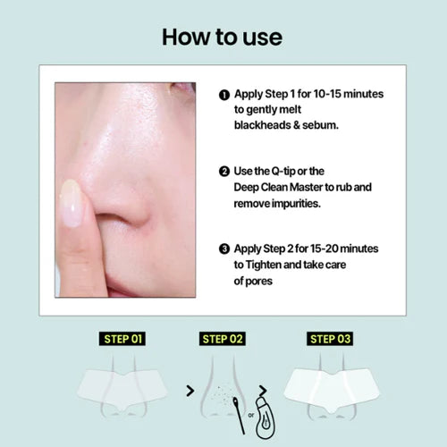 [Ilso] [5ea] NATURAL MILD CLEAR NOSE PACK 3g/4g