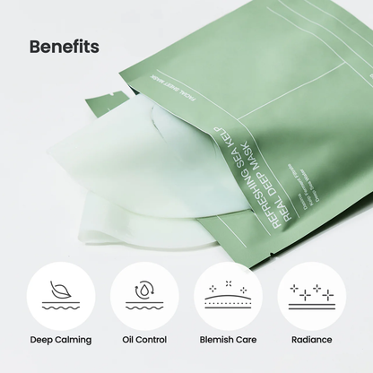 [BIODANCE] Refreshing Sea Kelp Real Deep Mask 1Box (34g*4ea)