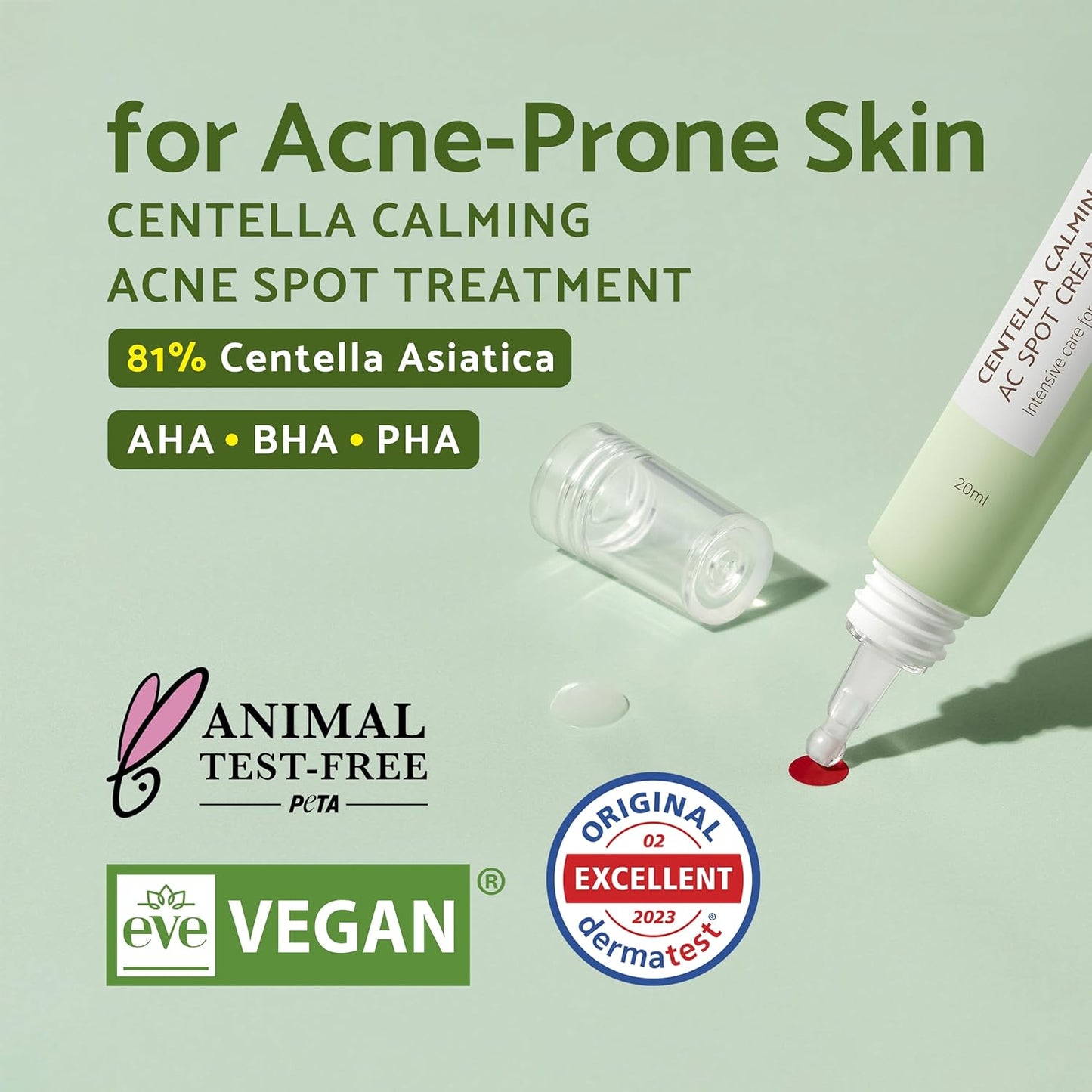 [IUNIK] Centella Calming AC Spot Cream 20ml