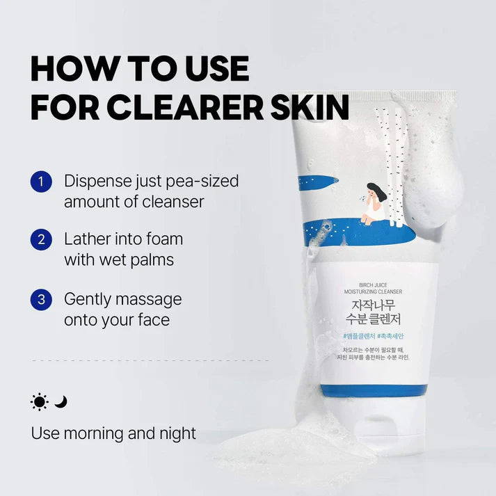 [Round Lab] (Renewal) Birch Juice Moisturizing Cleanser 150ml