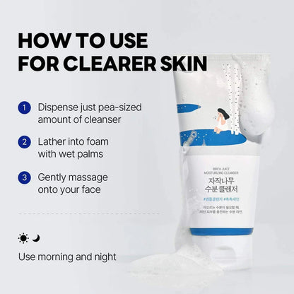 [Round Lab] (Renewal) Birch Juice Moisturizing Cleanser 150ml