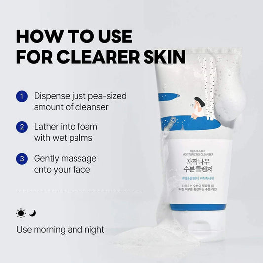[Round Lab] (Renewal) Birch Juice Moisturizing Cleanser 150ml