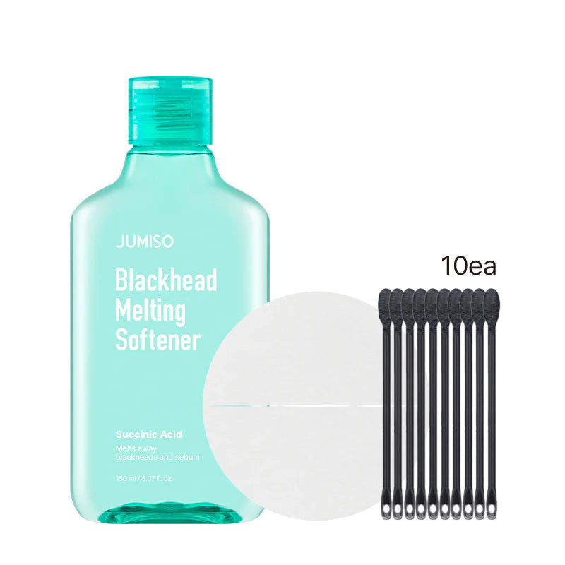 [Jumiso] Blackhead melting softner 150ml + cotton pad(40pads) + cotton Swab 10ea