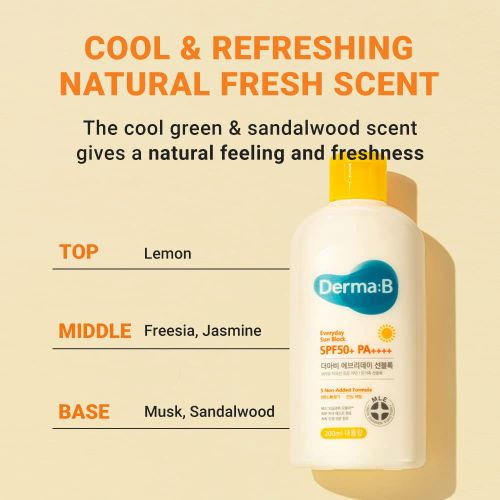 [Derma-B] *renewal* Everyday Sun Block SPF50+ PA++++ 200ml (Face&Body)