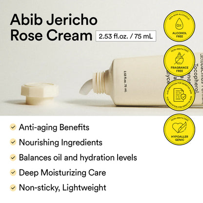 [Abib] JERICHO ROSE CRÈME NUTRITION TUBE 75ml