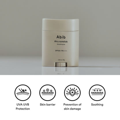 Abib Airy Sunstick Smoothing Bar SPF50+