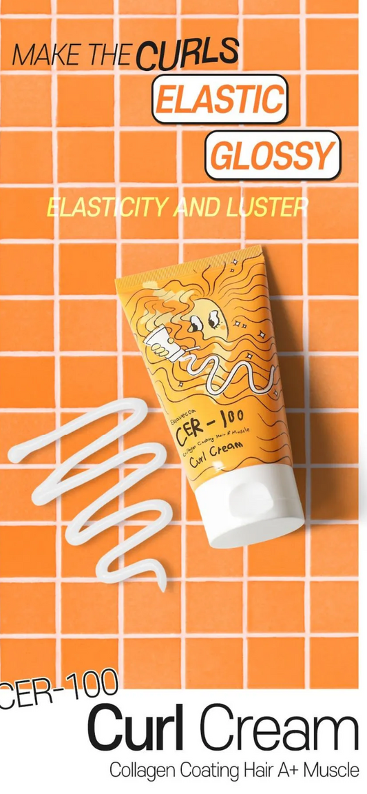 [Elizavecca] (Renew) Collagen Coating Hair A+ Muscle Curl Cream(CER-100 ) 120ml