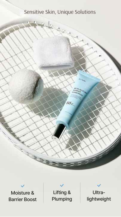 [iUNIK] Beta Glucan Barrier Sunscreen 60ml