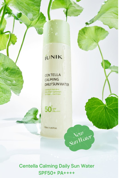 [iUNIK] Centella Calming Daily Sun Water 120ml