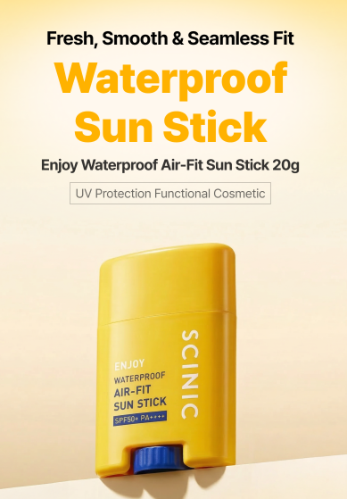 [SCINIC] Enjoy WaterProof Air-fit Sun Stick SPF50+ PA++++ 20g