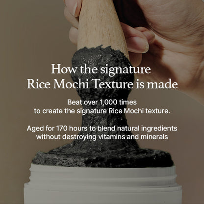 [ARENCIA] Black Tea & Yuzu Rice Mochi Cleanser