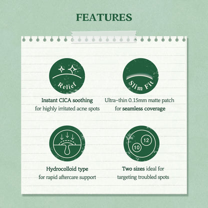 [Skinfood] Cica clear spot patch (110 Patches)
