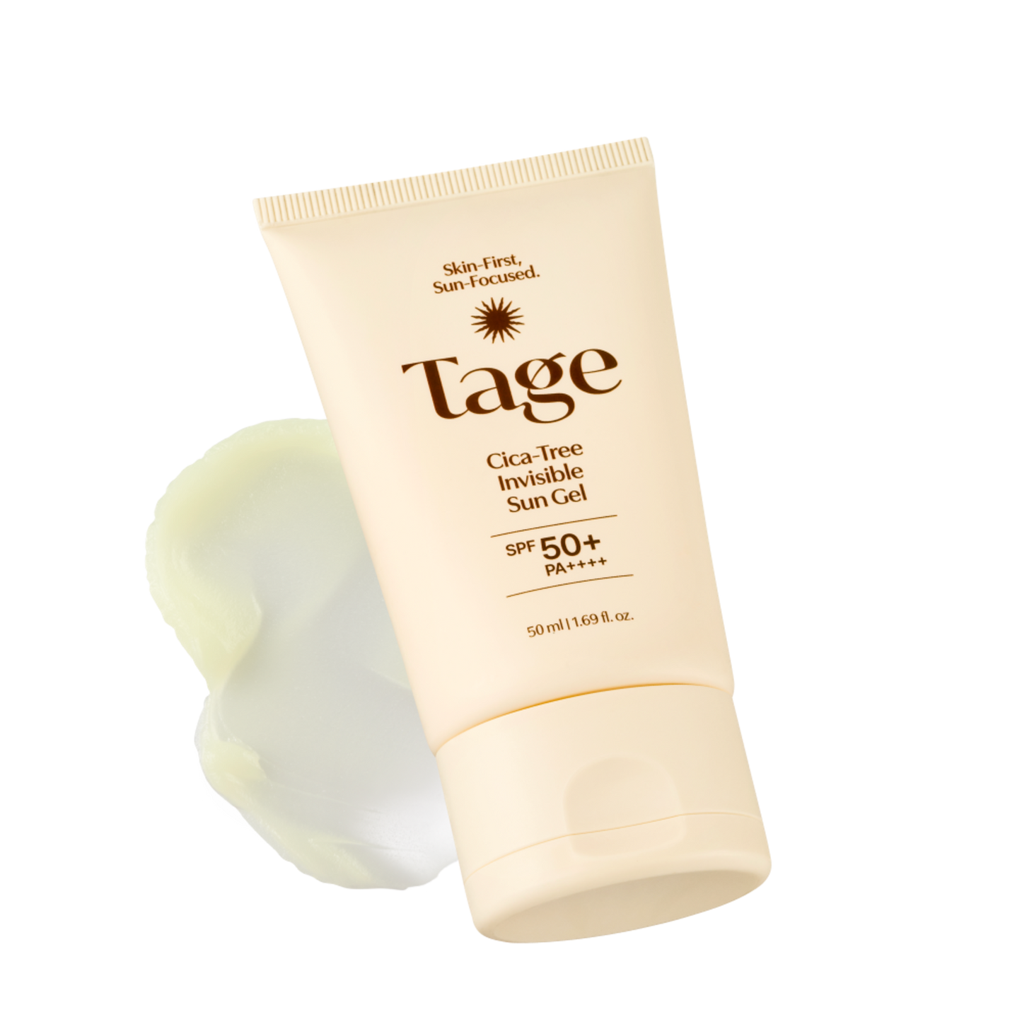 TAGE Cica-Tree Invisible Sun Gel SPF50+ PA++++ | Matte Sunscreen Primer