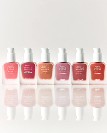 [House of Hur] Moist Ampoule Blusher (6 COLORS)