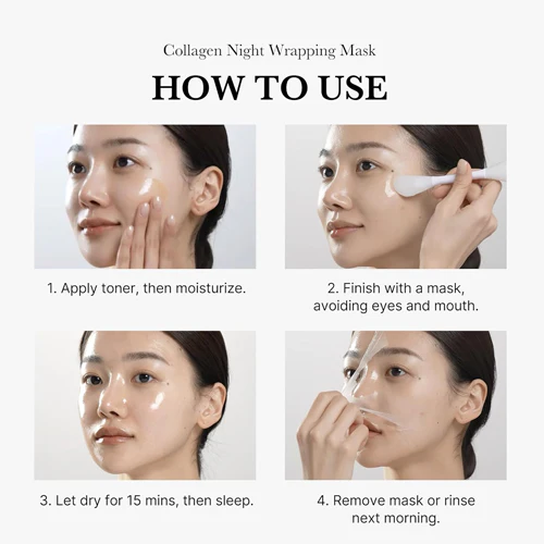 [Medicube] COLLAGEN NIGHT WRAPPING MASK 75ml