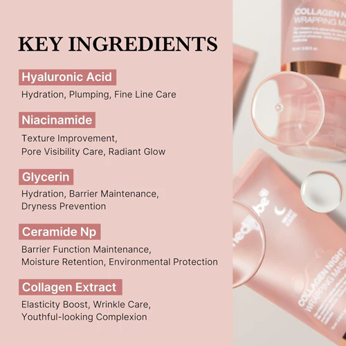 [Medicube] COLLAGEN NIGHT WRAPPING MASK 75ml