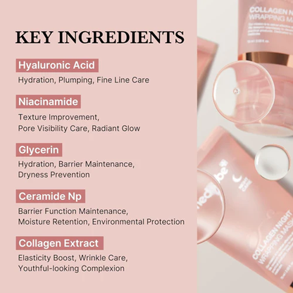 [Medicube] COLLAGEN NIGHT WRAPPING MASK 75ml