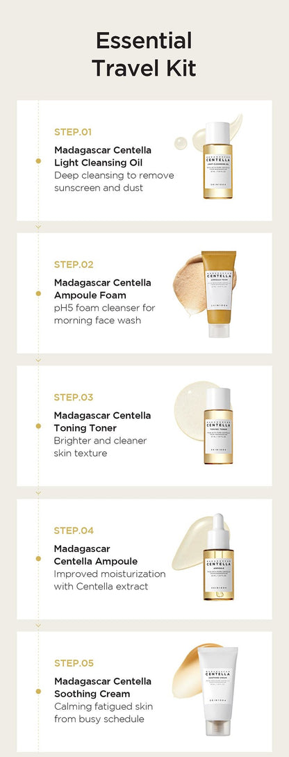 Skin1004 Madagascar Centella Travel Kit ( EXP: 09/12/2026)