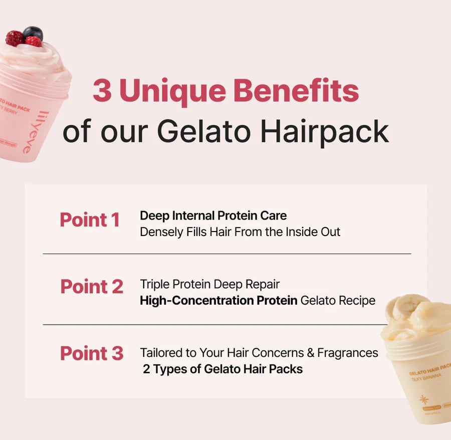 Repair:turn Gelato Hair Pack (Bouncy Berry) 200ml