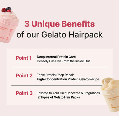 Repair:turn Gelato Hair Pack (Bouncy Berry) 200ml