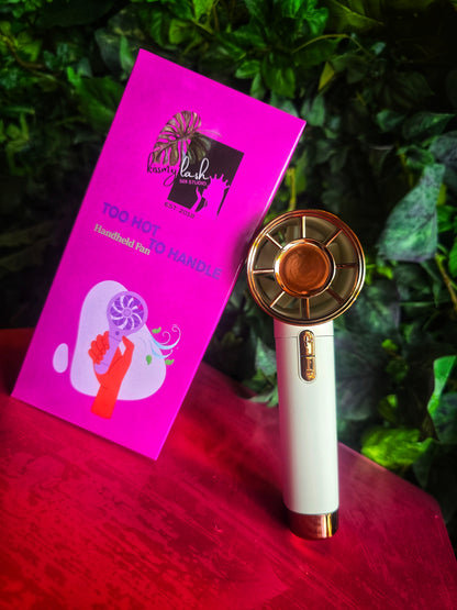 TOO HOT TO HANDLE™ Handheld Fan