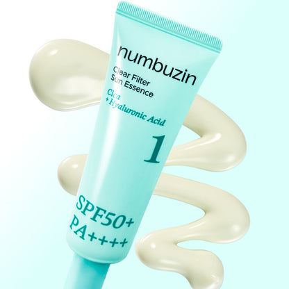 NUMBUZIN NO. 1 CLEAR FILTER SUN ESSENCE SPF 50+ PA ++++ DUO